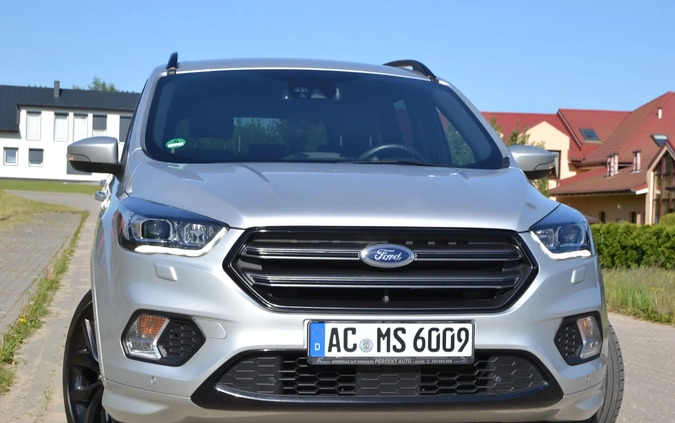 Ford Kuga cena 77900 przebieg: 218584, rok produkcji 2018 z Iława małe 742